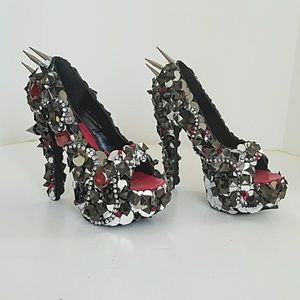 GASOLINE GLAMOUR BLOODBATH PUMPS